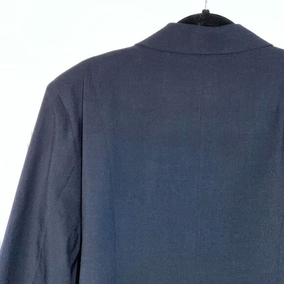 Reflections Of Dallas Blazer Women 18 Navy Button Down Long Sleeve Office Attire - Picture 7 of 11